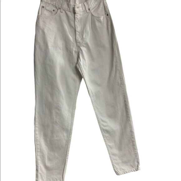 LEVIS Vintage 512 Slim fit tapered leg White‎ Size 12 Mis-M,Made in USA 3/2000 - Picture 2 of 13
